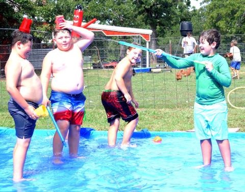 Fun in the summer sun at Camp Copperhead