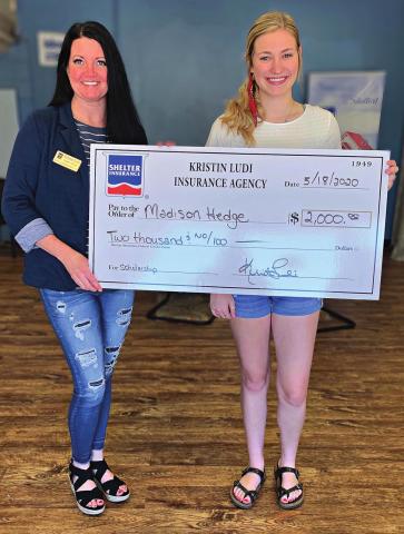 Scholarship winner