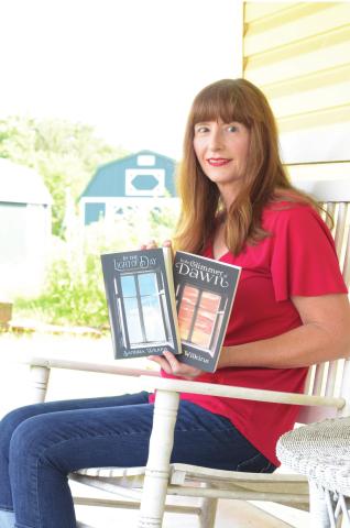 Book signing for local author