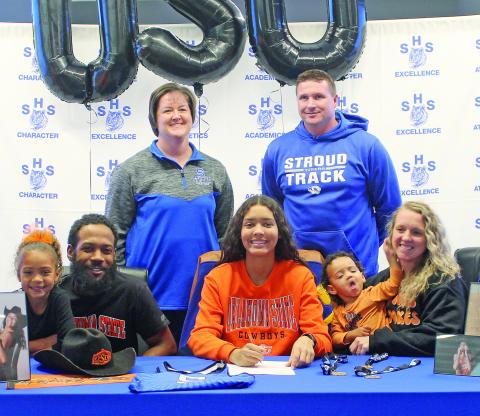 Stroud’s Mixon signs with OSU